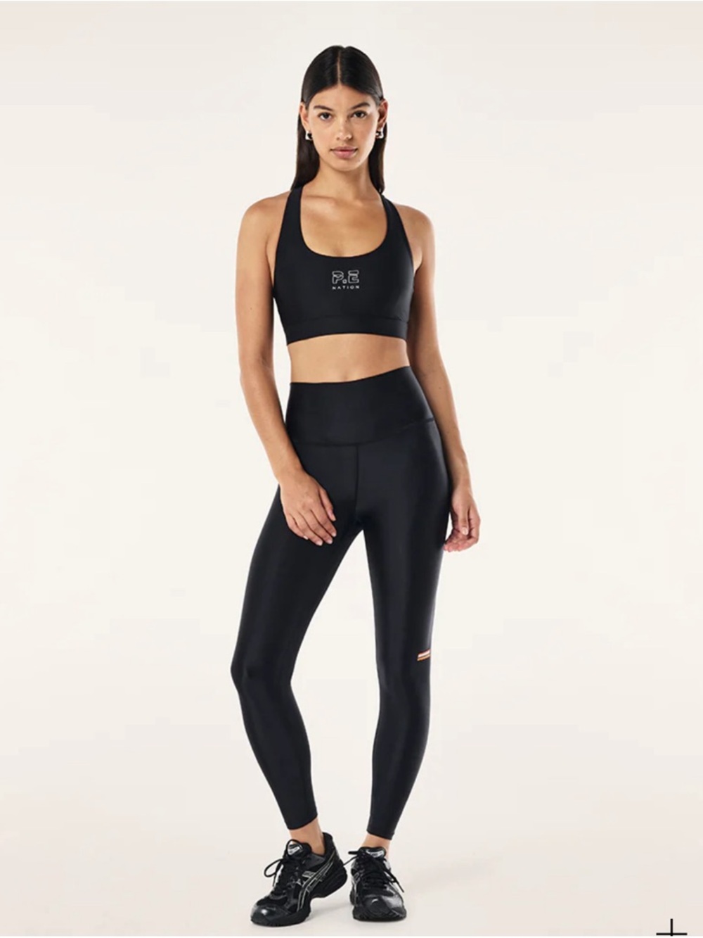 P.E Nation Black High-Waist Leggings